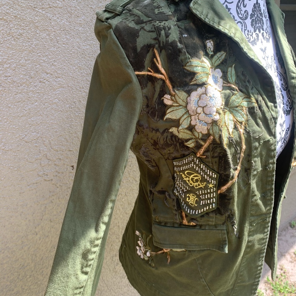 COOGI Green military jacket XL